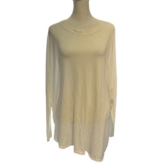 Athleta Cloudlight Relaxed Asymmetrical Long Sleeve Top - Picture 3 of 9